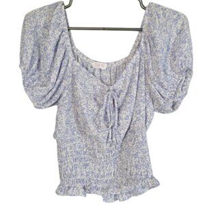 EUC Sienna Sky Off/On Shoulder Shirt
